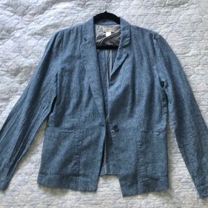 Loft light blue blazer jacket